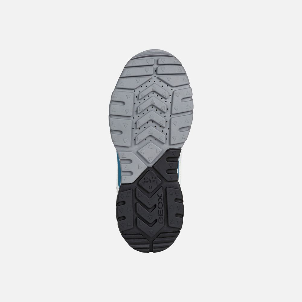 Tenis Geox Menino Branco - Tuono - XSWLZ2956